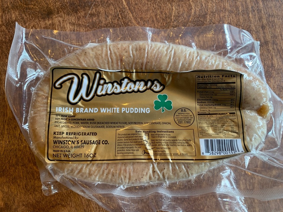 Winston's White Pudding