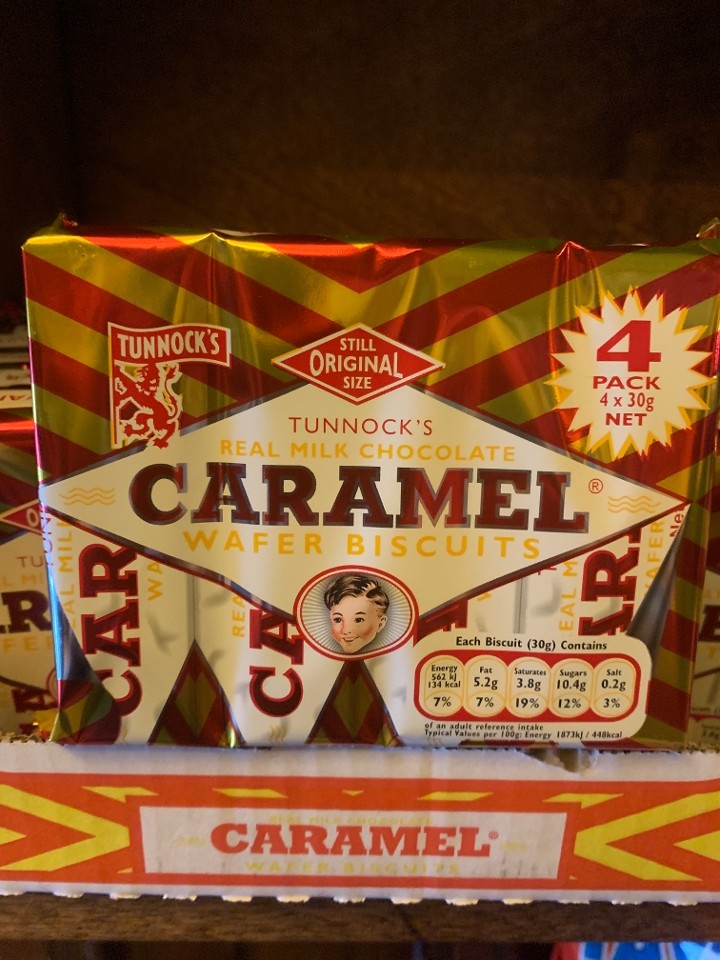 Tunnocks Caramel Wafers