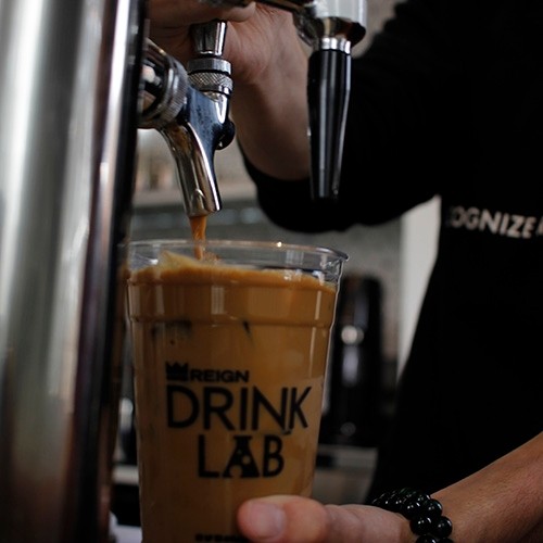 Iced Coffee w/ Condensed Milk