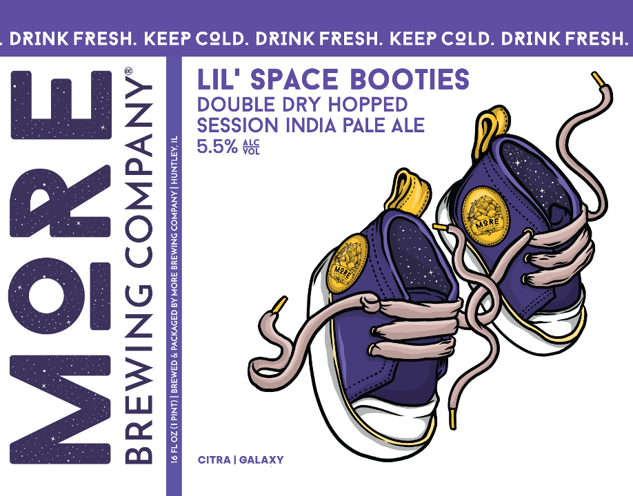Lil Space Booties 4-Pack (16oz Cans)