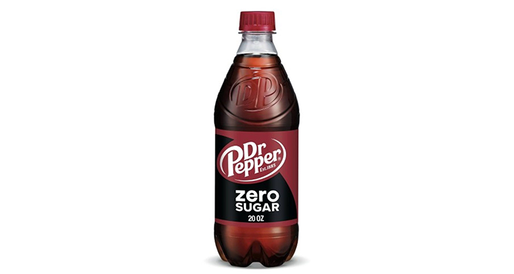 Dr. Pepper Zero Sugar 20oz Bottle