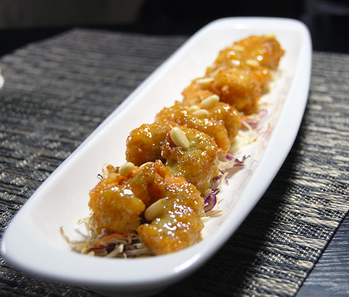 Crispy Honey Prawns