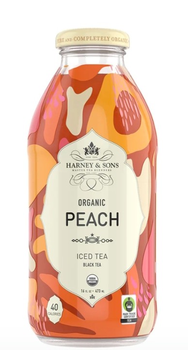 HARNEY & SON ORGANIC PEACH ICE TEA