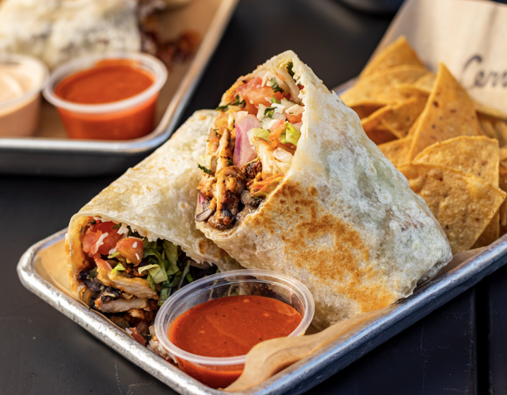 Flame Grilled Chicken Burrito