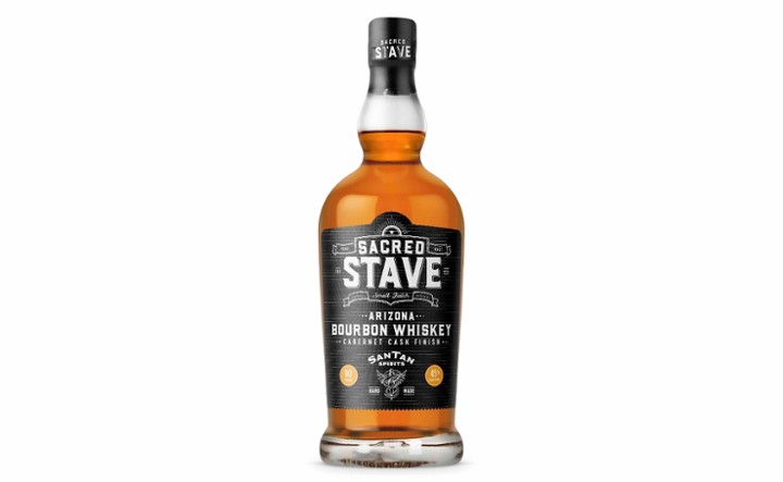 Sacred Stave Bourbon Whiskey, 750ml spirits (45% ABV)