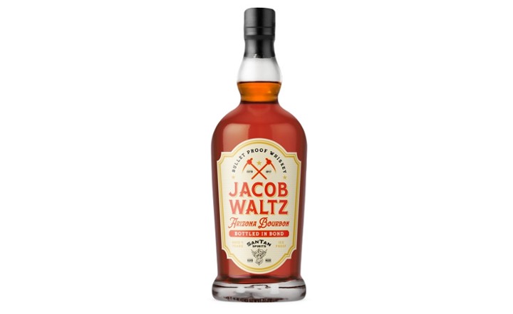 Jacob Waltz Bottled In Bond Straight Bourbon Whiskey, 750ml spirits (50% ABV)