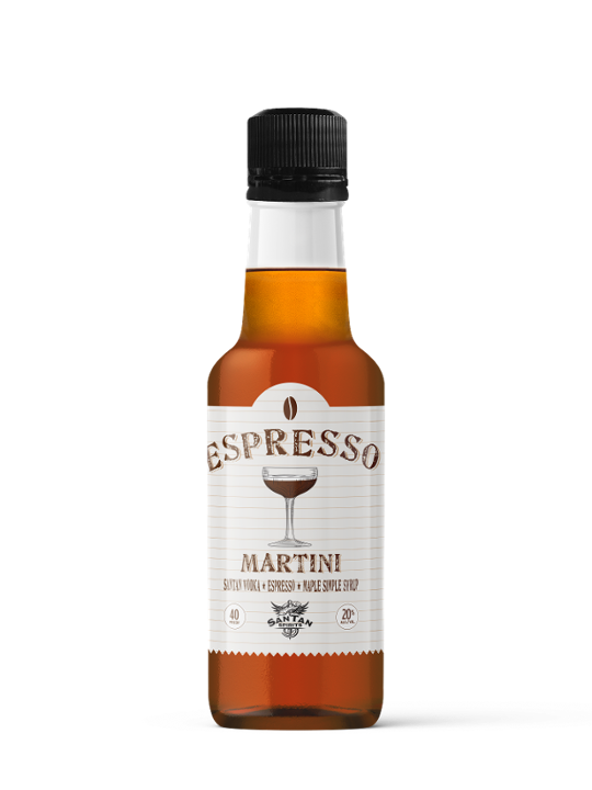 Espresso Martini, 50ml spirits (20% ABV)
