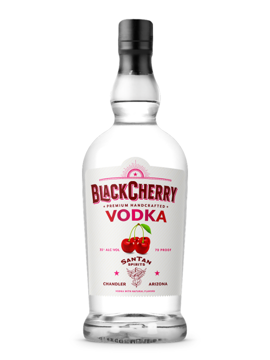 SanTan Spirits BlackCherry Vodka, 750ml spirits (35% ABV)