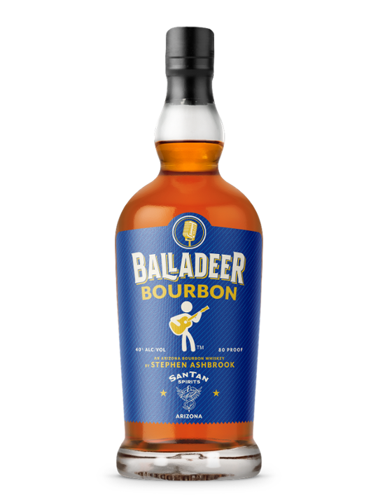 750ml Balladeer Bourbon (40% ABV)