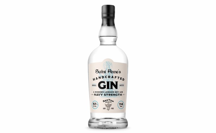 St. Anne's London Dry Gin Navy Strength, 750ml spirits (57% ABV)