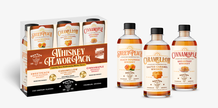 200ml Flavored Whiskey Pack