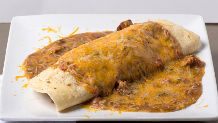 Machaca Style Burrito