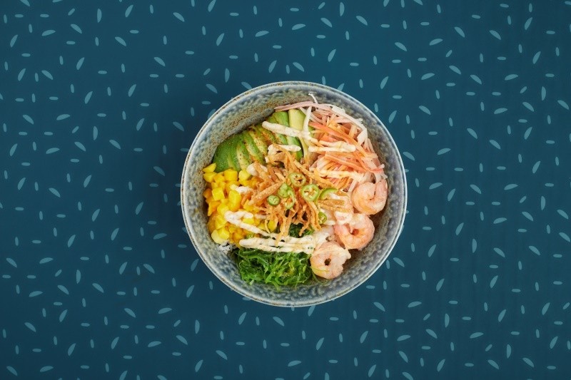 Kani-Shrimp Bowl