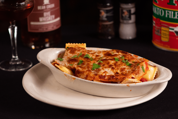 Baked Cheese Ravioli.