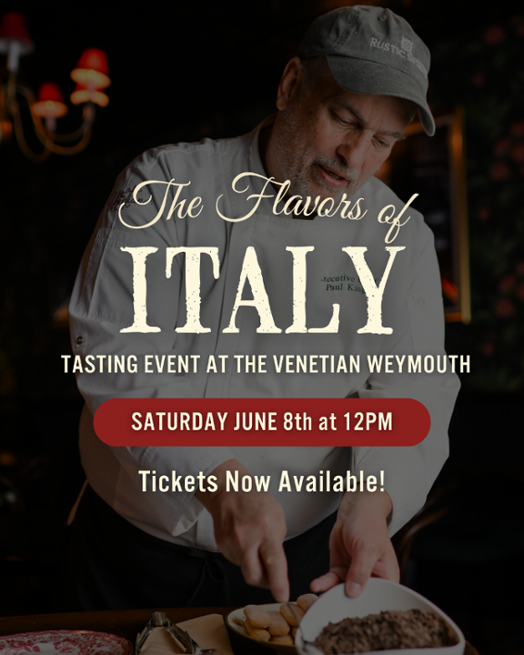 The Flavors of Italy Event - June 8th