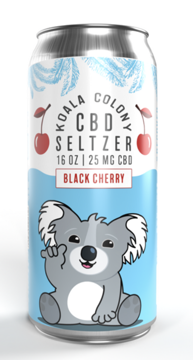 Koala Colony Black Cherry Seltzer 26mg CBD