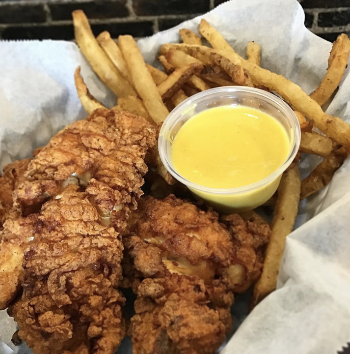 HAND-BREADED CHICKEN TENDERS