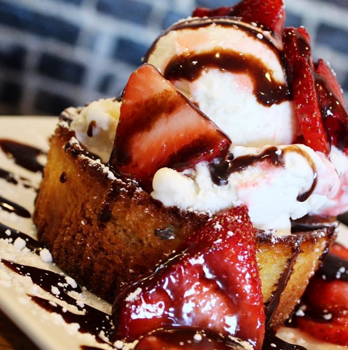 Deconstructed Strawberry Shortcake