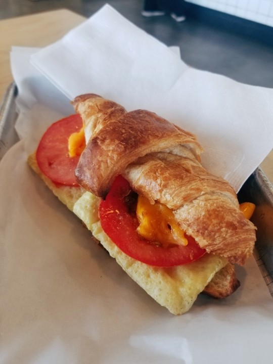 Just Egg Vegan Breakfast Croissant Sandwich