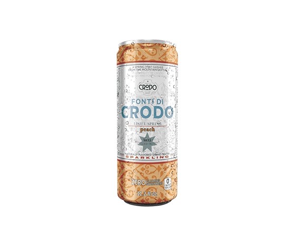 CRODO Peach Sparkling Water