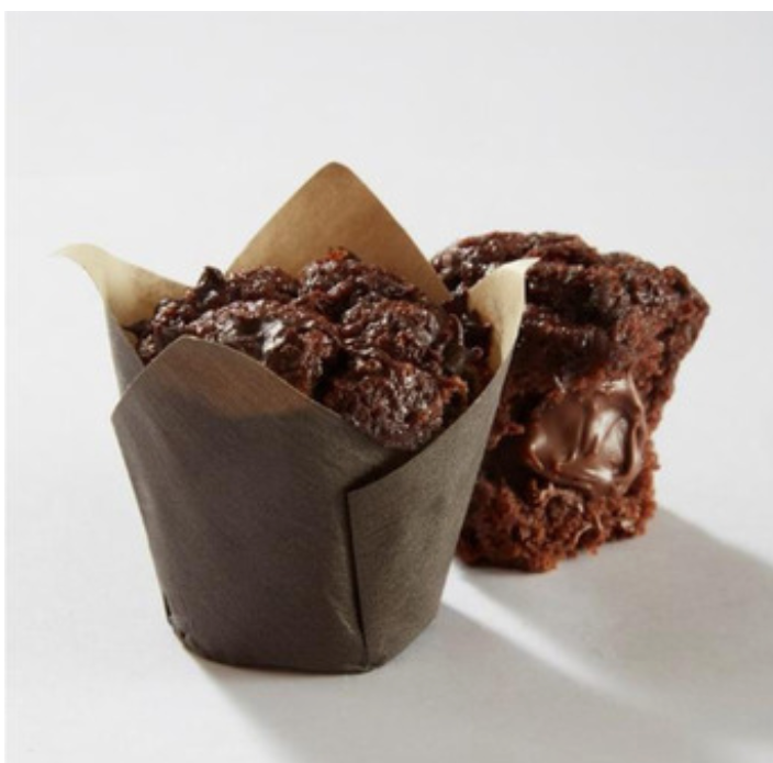Mini Chocolate Hazelnut Muffins
