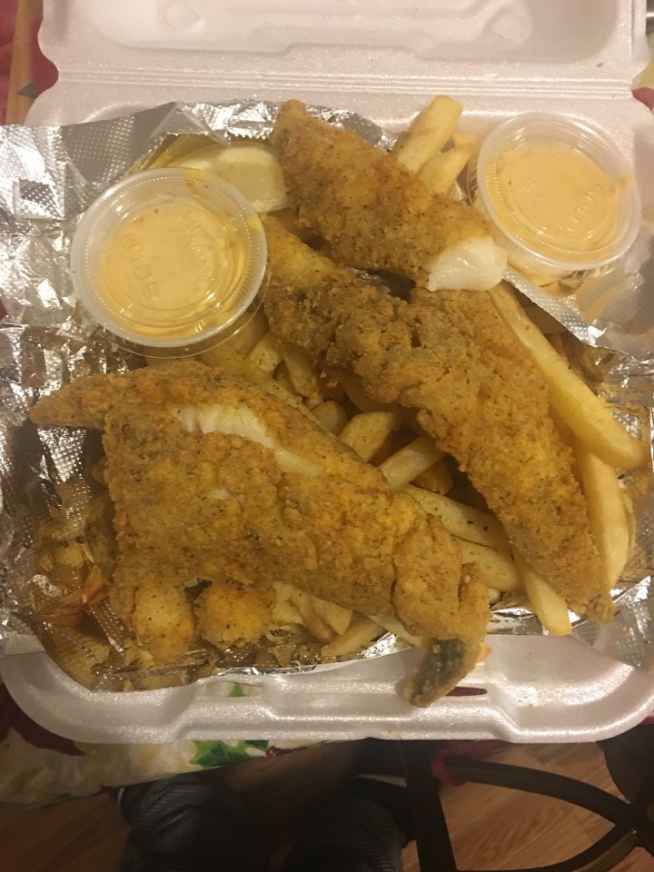 Fried Fish/Cajun Fries