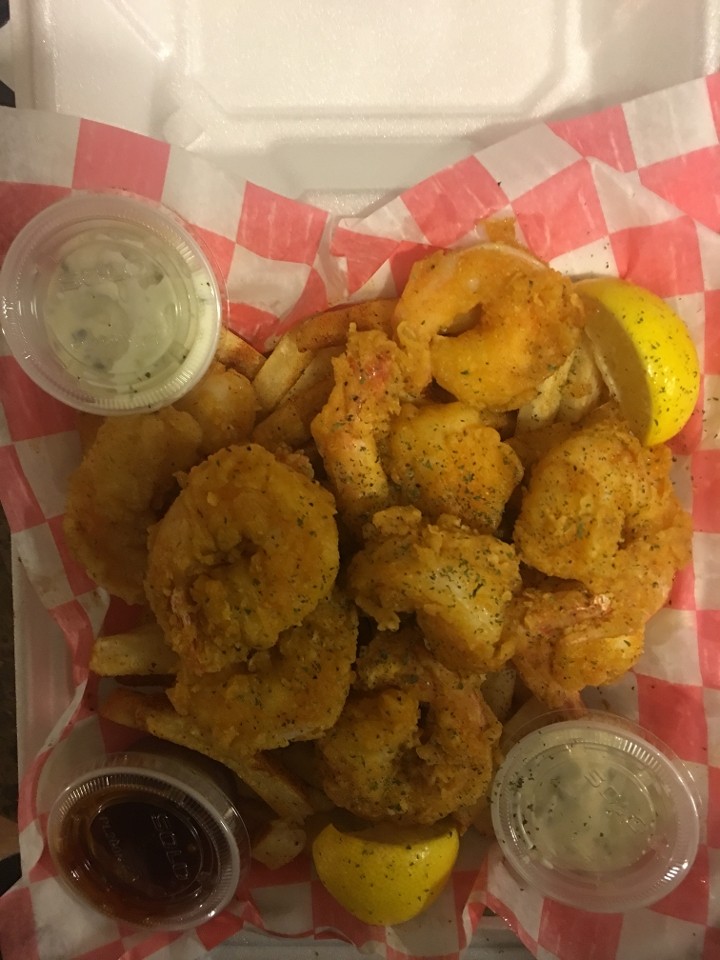 Fried Shrimp/Cajun Fries