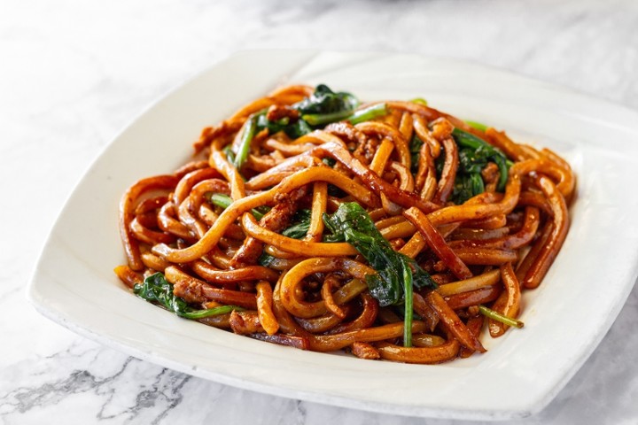 Shanghai Noodles w/ Pork 上海炒面