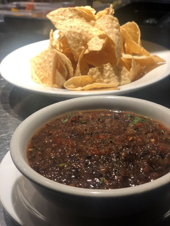 Chips And Fire Roasted Salsa