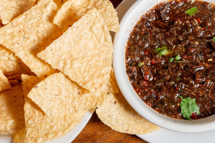 Chips And Fire Roasted Salsa