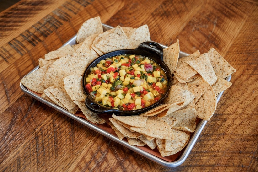 Chips & Mango Salsa Share-able