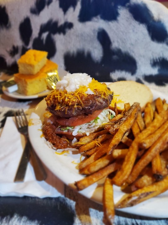 Chili Cheddar Burger