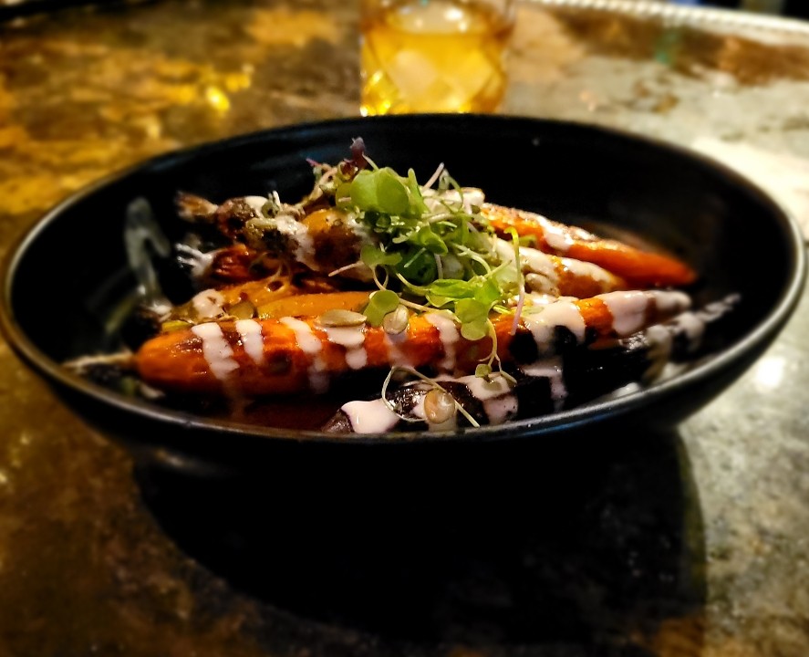 Grilled Rainbow Carrots
