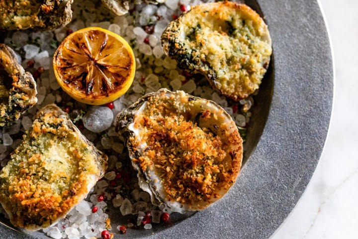 Oysters Rockefeller