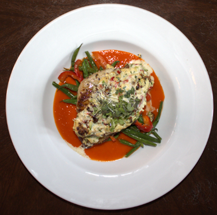 Crab Crusted Red Fish