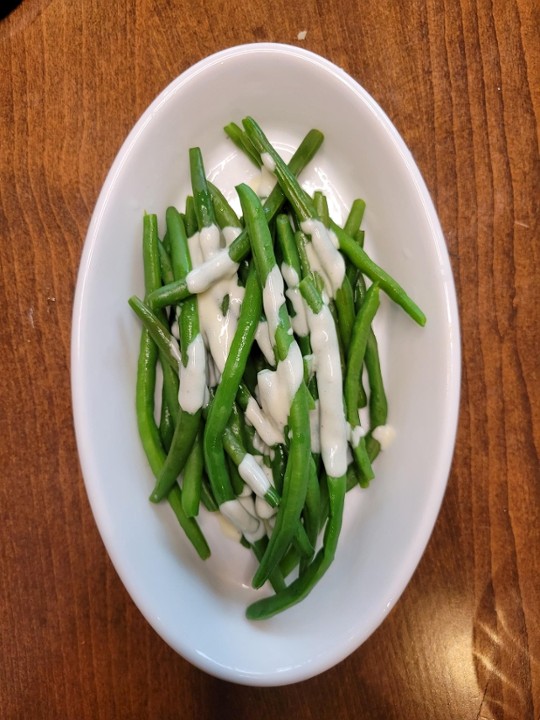 Garlic Blistered Green Beans