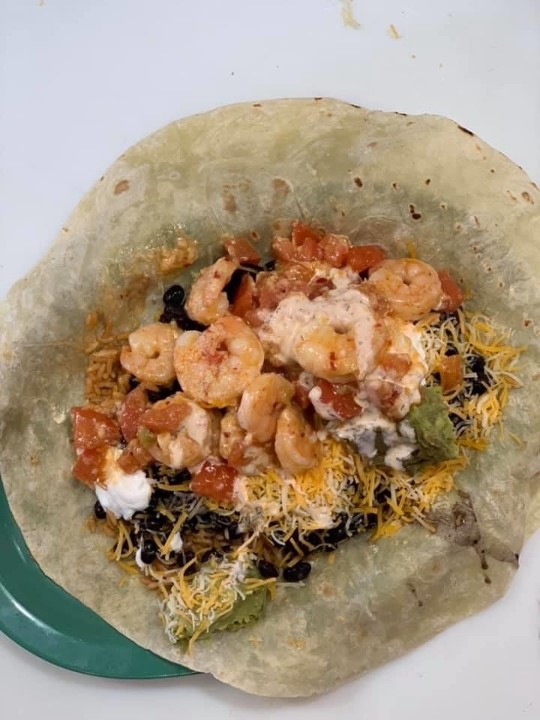 Acapulco Shrimp Burrito