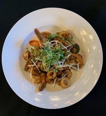 Kung Pao Shrimp & Calamari