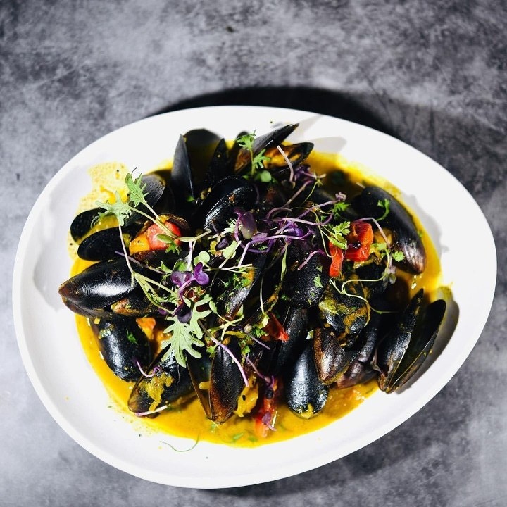 Curry Mussels