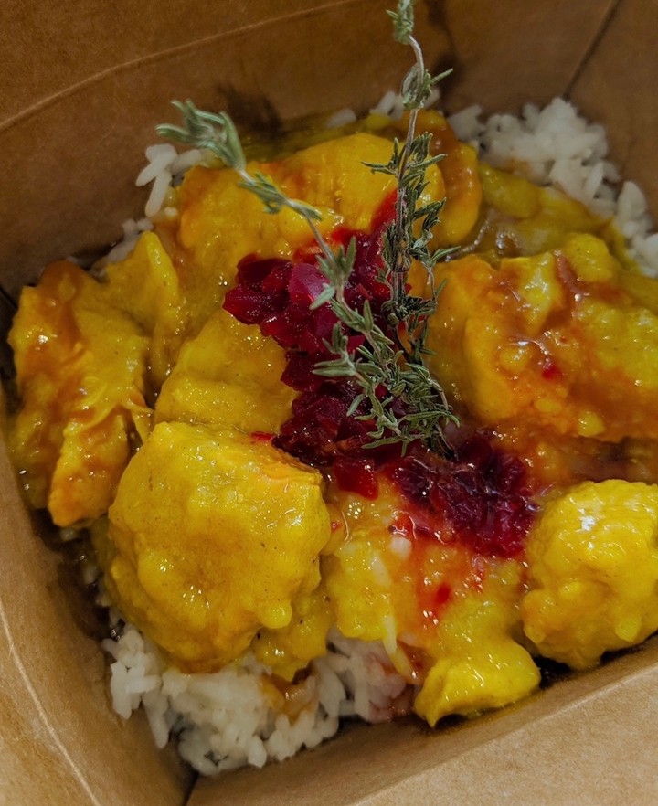Curry Chicken Rice Bowl (medium)