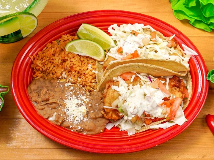 Baja Fish Taco Plate