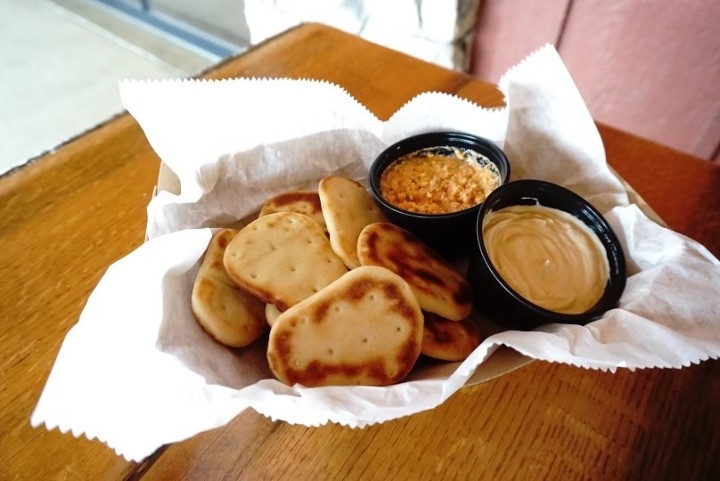 Toasted Flatbread Dippers