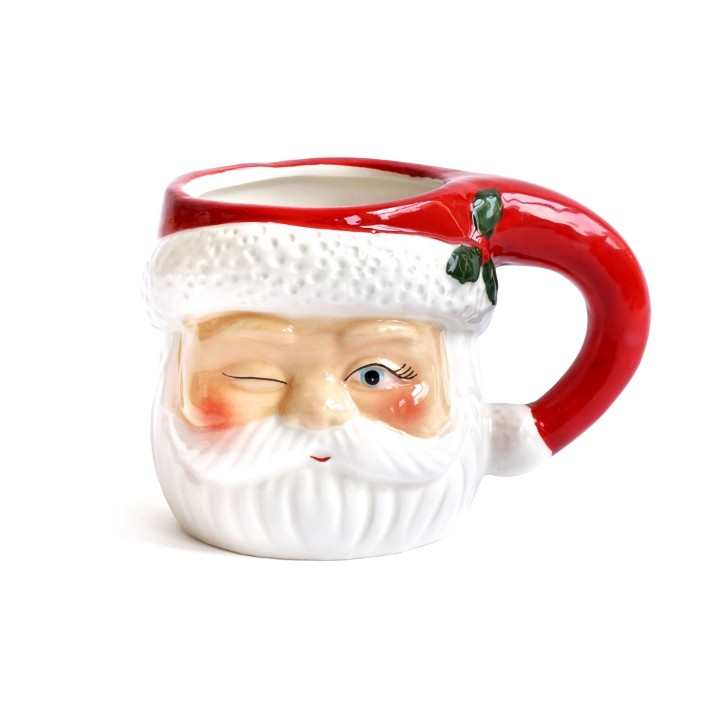 Santa Head Mug