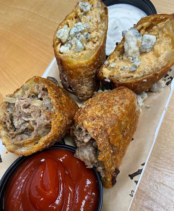 Cheesesteak Eggrolls