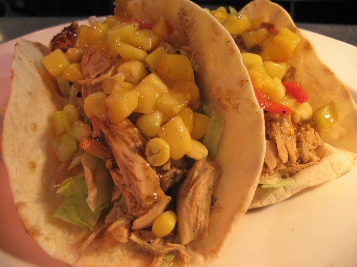 JERK CHICKEN TACOS