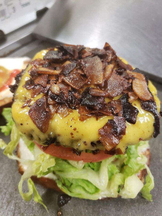 DVS Bacon Cheese Burger (Soy Free)