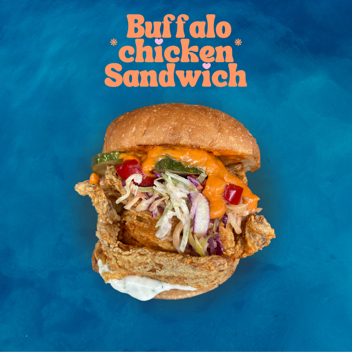 Buffalo "Chicken" Sandwich (gfo)