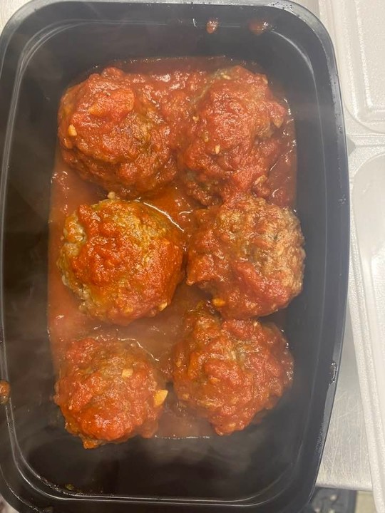 Homemade meatballs