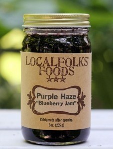 Local Folks Foods Purple Haze Blueberry Jam