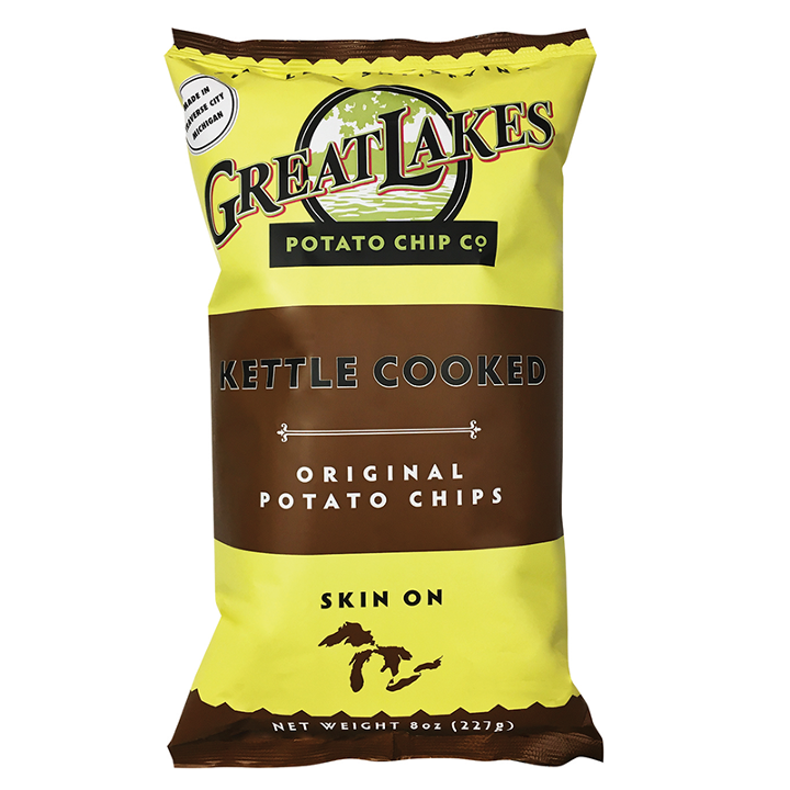 Great Lakes Chips, 8oz original